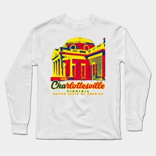 visit Charlottesville, USA Long Sleeve T-Shirt